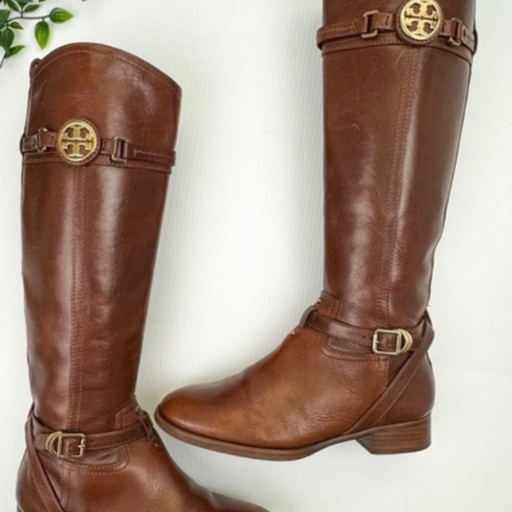 Tory Burch High Boots , as good as new